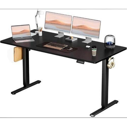 product_image_name-Generic-Modern Adjustable Height Electric Standing Desk(1.6mtr) Black-1