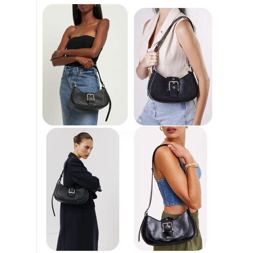 product_image_name-Generic-Women Leather Small Size Adjustable Detachable Hand Shoulder Waterproof Anti-scratch Bag Purse-3