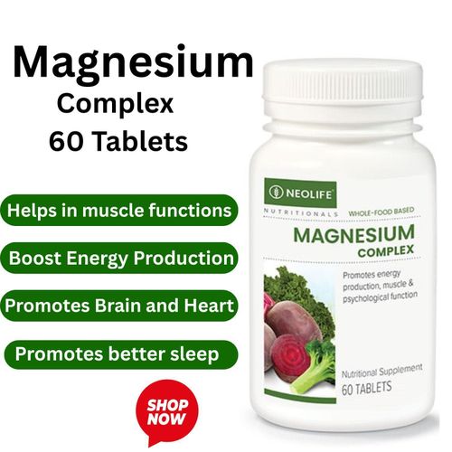 product_image_name-Neo- Neolife GNLD magnesium complex 60 Tablets supplements stress relief muscle cramp relief tablets sleep support supplement-1