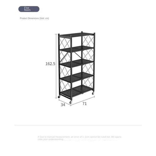 Generic 5 LAYER KITCHEN -LIVING ROOM INSTALLATION FLOOR STANDING STORAGE/RACK - image 4
