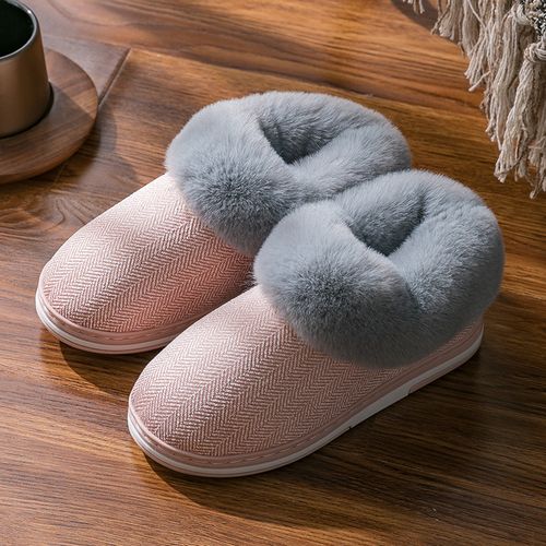 Blush Pink Adult Slippers