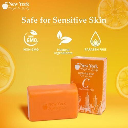 product_image_name-New York Fair & Lovely-Bright & Lovely Lightening With Vitamin C Hyaluronic Acid Soap - 200g-4