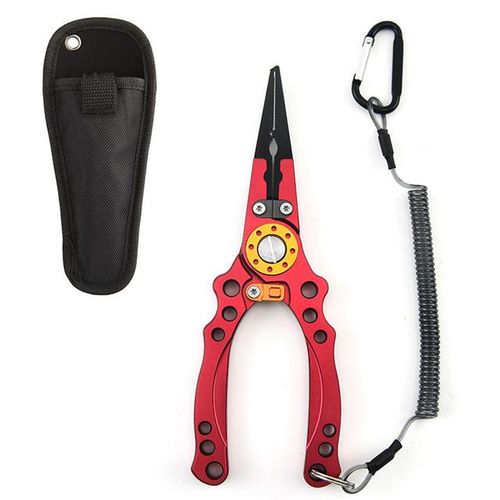 Generic Stainless Steel Fishing Pliers Braid Line Cutters Crimper