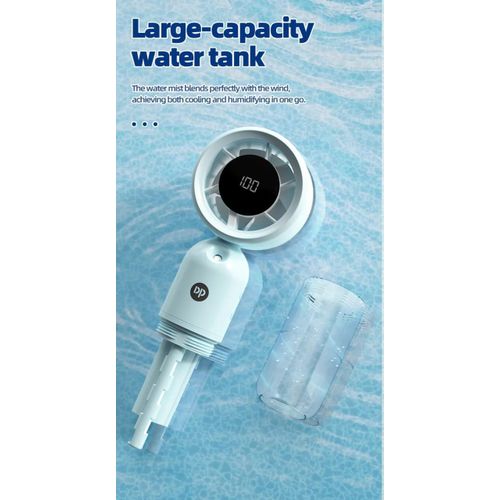 Dp Rechargeable hand Fan with water steam Dp-7645 - image 3