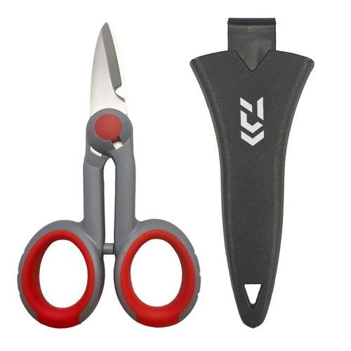 Generic 1pcs Stainless Steel Fishing Scissor Electrician Portable Tool  Plier Cut Pe Braid Line Lure Bait Carp Fishing Accessories