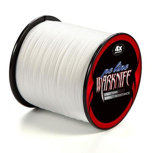 Generic Warknife 4 Strands Braided Fishing Line 1000m Strong 4 Braid Wire  For Carp Fishing Multifilament Line Fluorescent Yellow/green