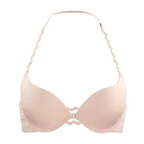 Sexy Multiway Push Up Halter Non Padded Strapless Bra For Women