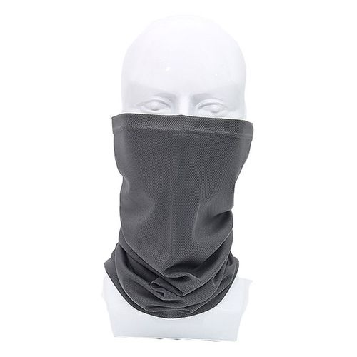 Generic Sun UV Dust Protection Windproof Face Mask Neck Magic Scarf Face  Cover Summer Outdoor Fishing Scarf For Men Women Dark Gray