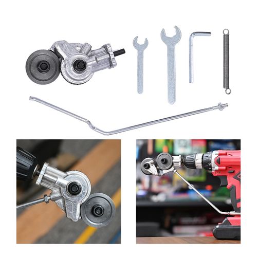 Generic Electric Drill Plate Cutter Metal Nibbler Plate Cutter DIY - image 7