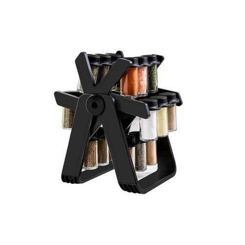 Generic 18 Jar Rotating Spice Rack - Ferries Wheel Space Saving & Spice Organizer - image 3