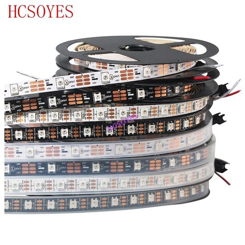 WS2812B Strip LED Lights 5050 RGB 30/60/144 LED/M IC Individual