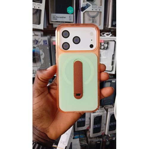 Pouch IPhone 17 pro/ 18 pro case with foldable stand