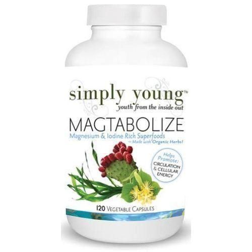 Simply Young Magnesium & Iodine 120 Capsules - image 2