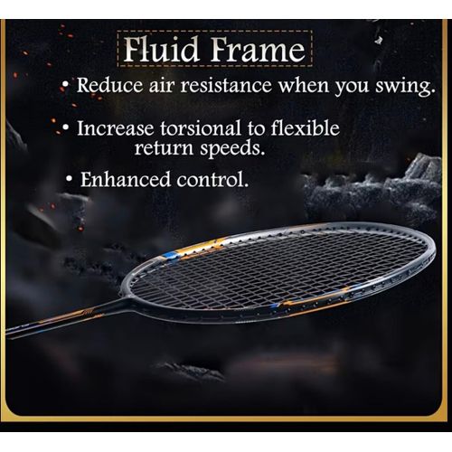 Generic 2pcs Badminton Racket With Bag – Lightweight & Durable Professional Badminton Bat Racket ( 2pcs ) - image 3