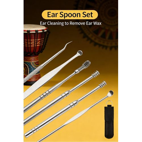 product_image_name-Generic-6-Piece Stainless Steel Ear Spoon Set-1