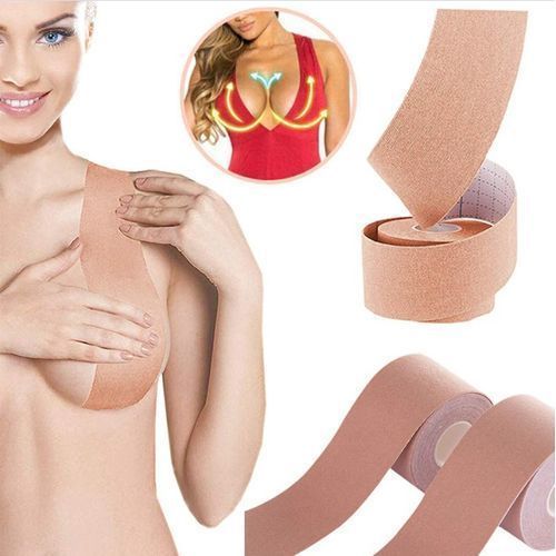Boobytape for Breast Lift Plus Size, Boob Tape Breasts Lift Tape for Women,  Invisible Adhesive Bra, Backless Bras for Women