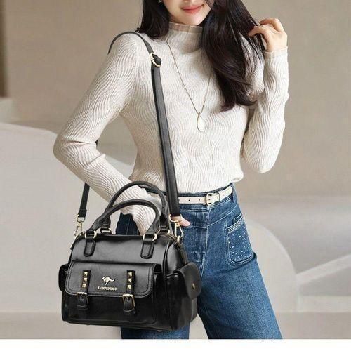 product_image_name-Kaidifeiniroo-Stylish Versatile Shoulder & Bag for Women - Lightweight Synthetic Leather with Detachable Adjustable Strap-1