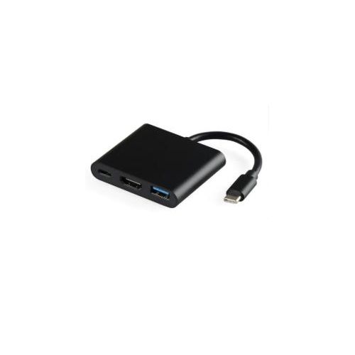 Generic USB C Hub to HDMI Adapter, supporting RJ45 SD/TF card reader, PD fast charging, suitable for MacBook laptops - image 2