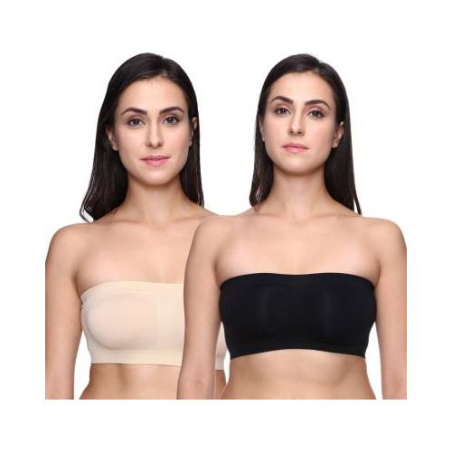 Fashion 3 In 1 Women Seamless Strapless Tube Tops Breathable
