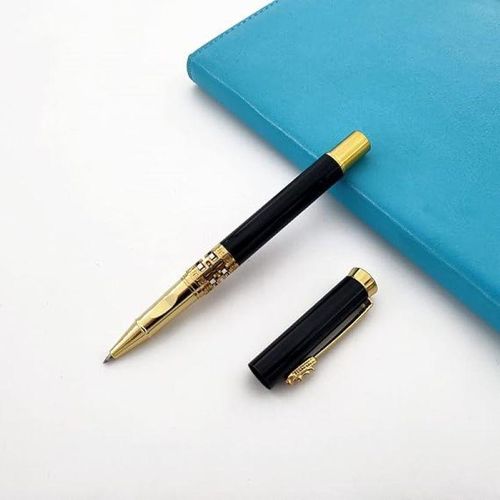 Generic Retro Classic Metal Ballpoint Pen Black Ink - image 3