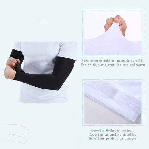 Lets Slim Icesleeve Sunscreen Outdoor Arm Sleeves For Handsleeves