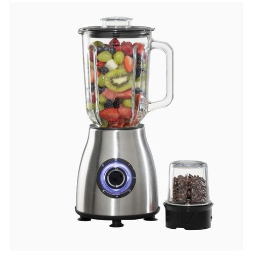 Daewoo 1.5L Glass Jug Smoothie Blender With Grinder - 500W