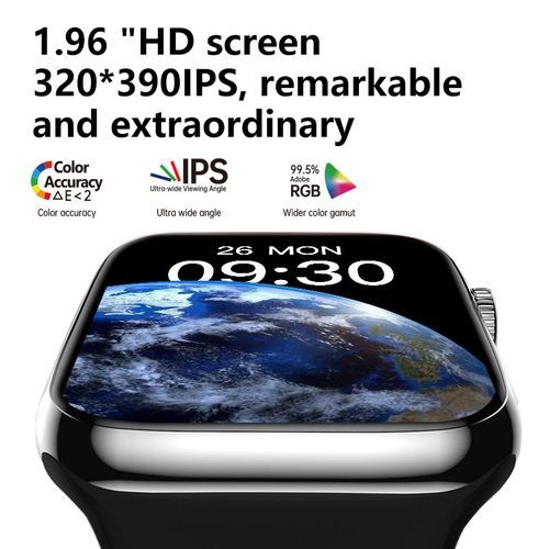 product_image_name-Generic-Smartwatch Super Series 8 NFC Bluetooth Voice Call Health Monitoring H11 Ultra Smart Watch Men Women 1.96” HD-2