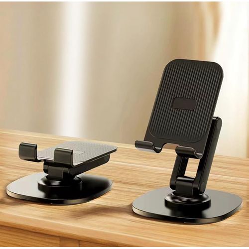 product_image_name-Generic-Portable Mobile Phone Holders Tablet Stand , Dual-axis Metal Base,Angle Height Adjustable Phones Stand-7