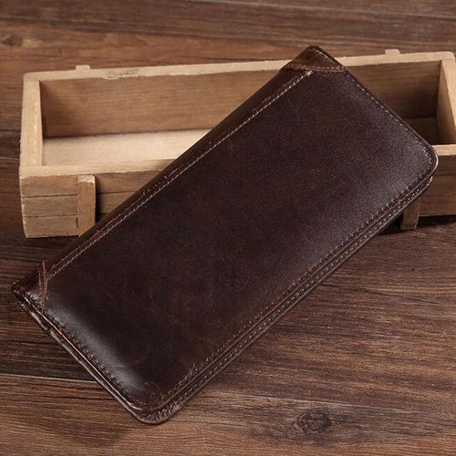 Mens Wristlets Clutch Bag Genuine Leather Wallets Handbag Luxury Purses