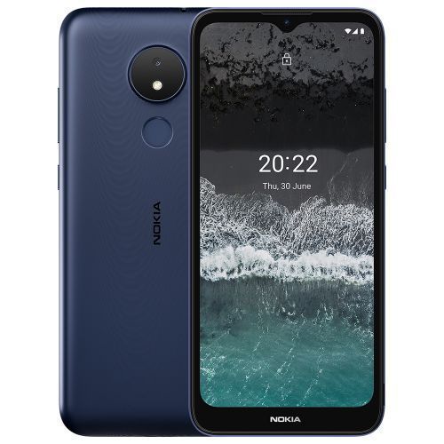 Nokia C21, 6.52" HD+ 2GB RAM + 32GB ROM - 4G Dual SIM - Dark Blue