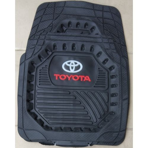 Toyota 5pcs Of Car Foot Mat For All Toyota Cars - Black
