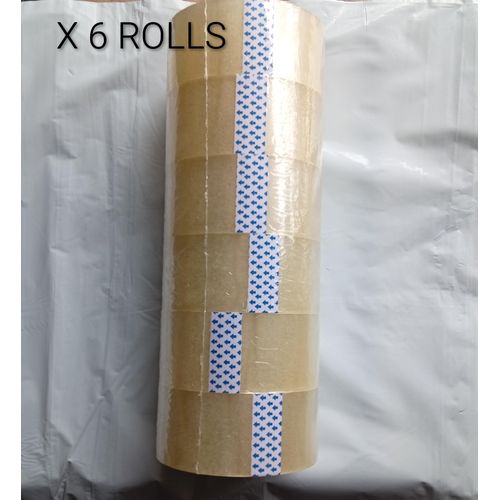 Generic 6 ROLLS OF 130YARDS SELLOTAPE ( 36 PIECES)