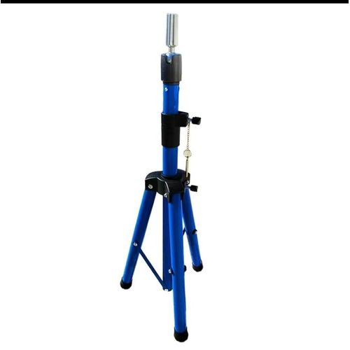 product_image_name-Generic-Tripod Stand for Wig Mannequin Hairdressing Display - Blue-2