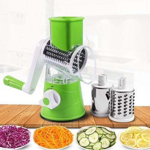 Generic Manual Vegetable Cutter Slicer Multifunctional Round Slicer