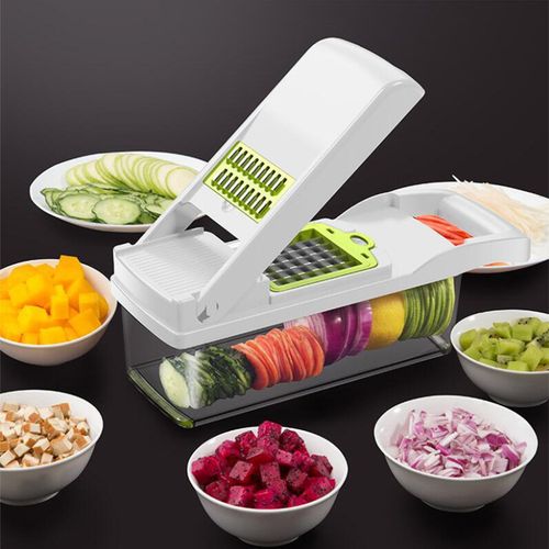 Myvit Vegetable Cutter with Steel Blade Mandoline Slicer Potato