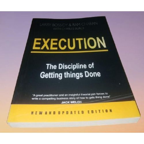 Generic Execution: The Discipline of Getting Things Done - by Larry Bossidy - image 3