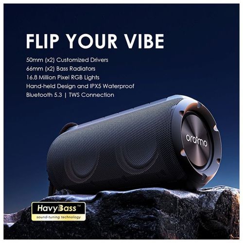 Oraimo Portable Wireless Bluetooth Rover RGB Speaker - image 6