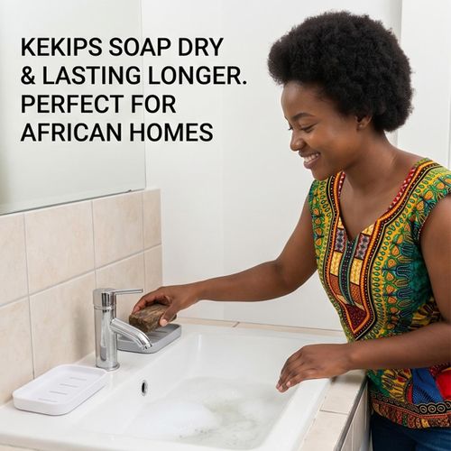 BEAUT4 Slim Double Layer Soap Box - Drainage Soap Holder for Bathroom & Kitchen - image 6