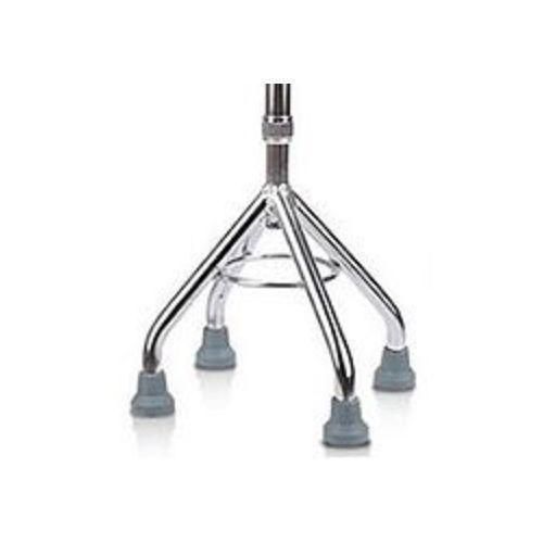product_image_name-WALKING IN LIFE-Medline Comfortable 4 Leg Walking Stick - With Height Adjustment - Quadripod-2