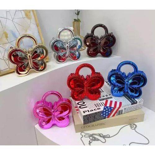 product_image_name-Fashion-SMALL Ladies Acrylic Dinner Purse Dinner Purse- Silver -2