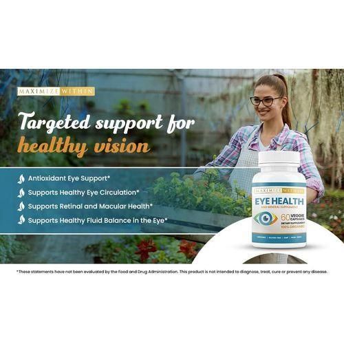 Maximum Slim Eye Health And Mineral Supplement 60ct - image 3