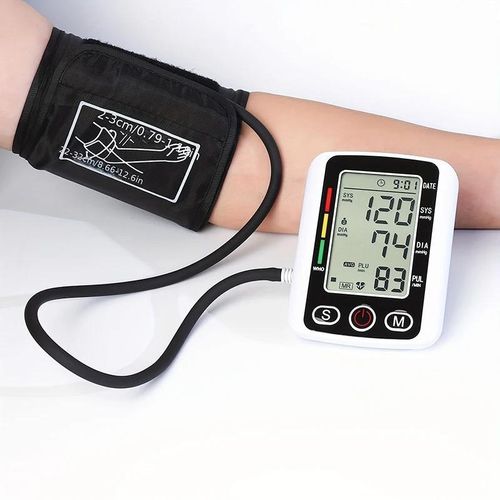 product_image_name-Generic-Newly Improved 2-IN-1 Rechargeable Digital Blood Pressure Monitor BP Machine + Voice Function+Backlight-1