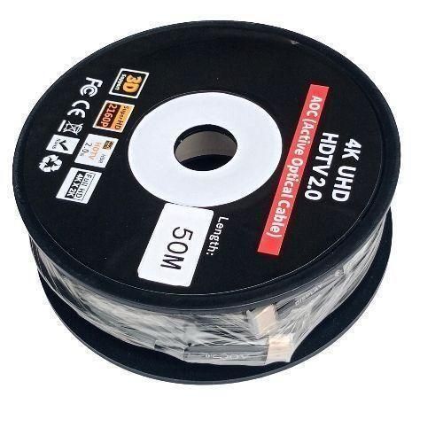 Generic 50m optical fiber Hdml to HDMI cable