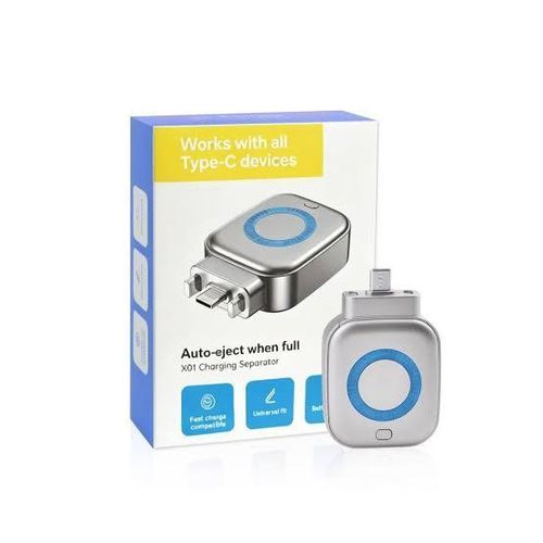 Generic X01 Full Charge Separator – Type-C Auto Power Cut-Off Charging Protector - image 2