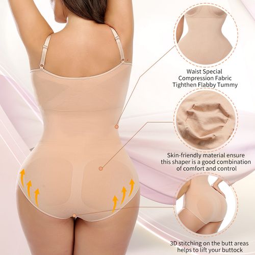 SAYFUT Womens Waist Trainer Bodysuit Body Shaper Nigeria