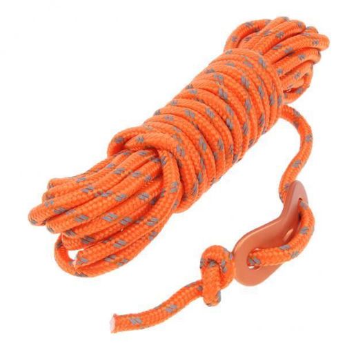 Generic 2xReflective Canopy Tent Rope Guy Line Outdoor Camping Cord With