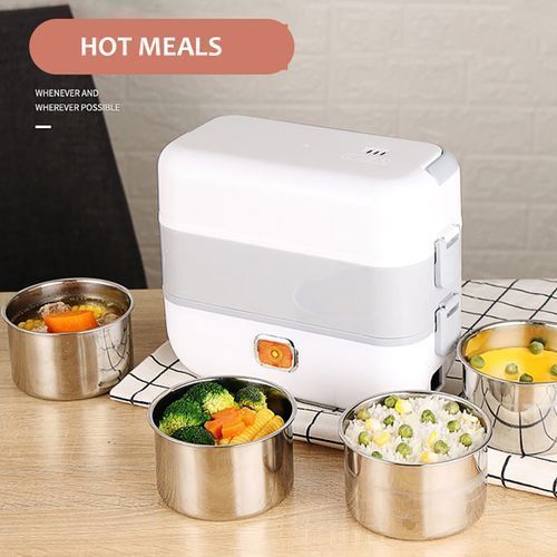 product_image_name-Generic-New 220V Electric Lunch Box Rice Cooker Soup Cooking-2