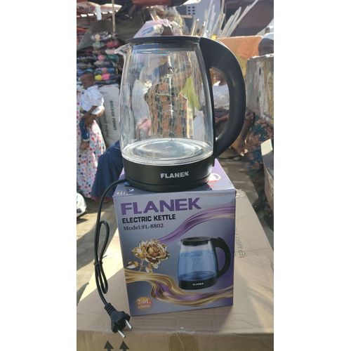 Generic FLANEK 8802 2LITERS VISIBLE HEALTHY ELECTRIC KETTLE