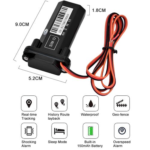 Pegase Motorbike Motorcycle Compact GPS Tracker for Lithium Battery