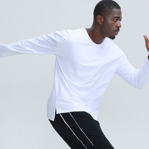 Fashion Long-sleeved Sports Casual Wear Men's Fitness Sportswear